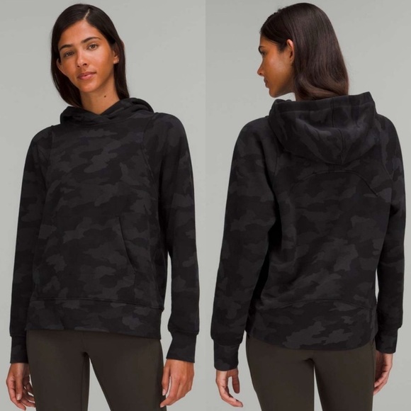 Lululemon Loungeful Hoodie in Heritage 365 Camo Deep Coal Multi - Size 4 - Picture 1 of 8